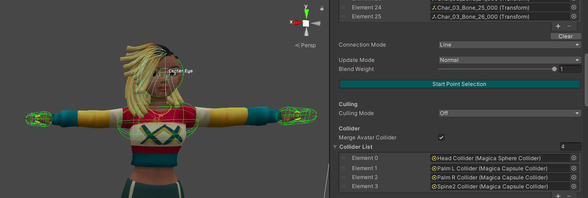 Flipside Creator Tools - Culling mode