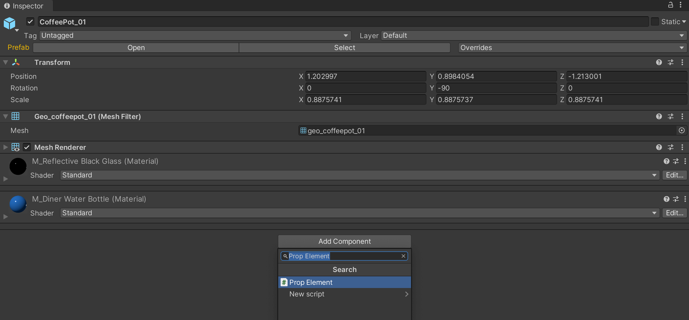 Flipside Creator Tools - Prop element