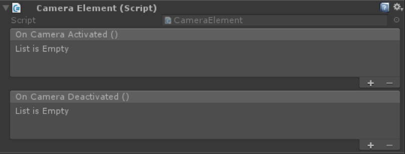 CameraElement component