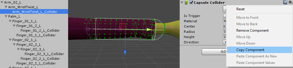 Copy component