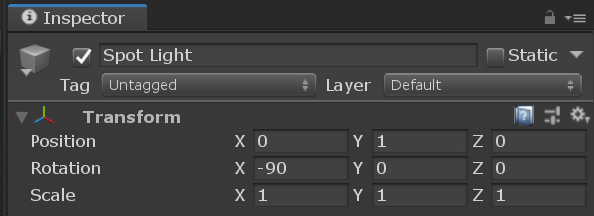 Flashlight light settings